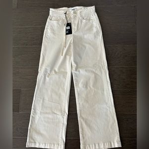 PAIGE jeans - Carly Waistband Tie, Size 24